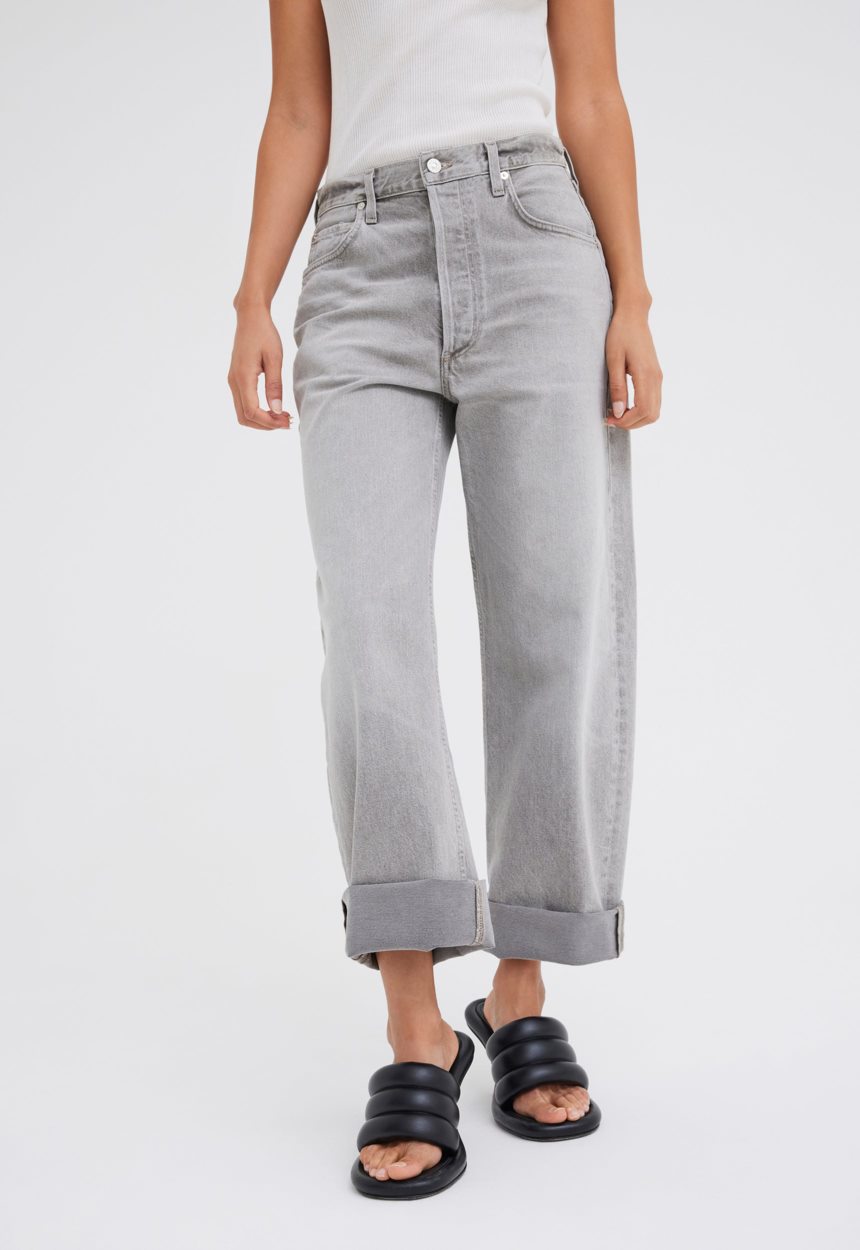 Jac + Jack Citizens of Humanity Ayla Baggy Jean - Quartz Grey